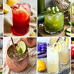 Low Carb Guilt-Free Cocktails & Mocktails