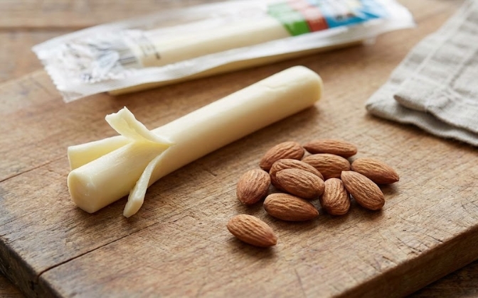 string cheese and nuts