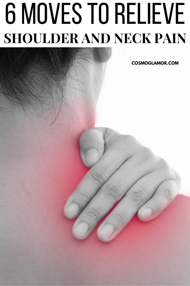 6 Shoulder Blade Exercises to Relieve Neck & Upper Back Pain - CosmoGlamor