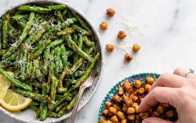 air fryer green bean fries