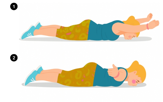 Prone Y and T (Strengthens Lower Traps and Rotator Cuff)