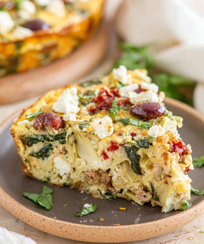 Savory Mediterranean Breakfast Bake Recipe