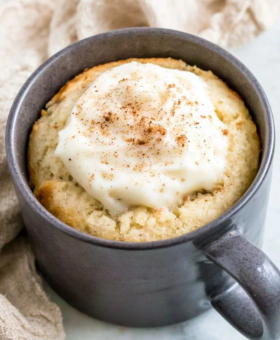 Spiced Cardamom-Cinnamon Mug Cake Recipe