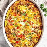 My Favorite Healthy Breakfast Casserole (The Best of My Diabetic Breakfast Ideas!)