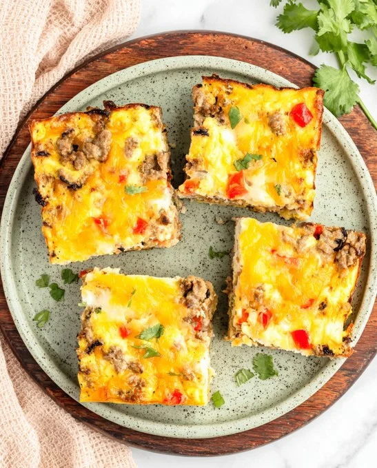Hearty Southwestern Breakfast Sausage & Egg Bake Recipe