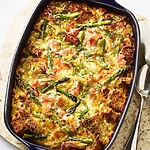 My Go-To Elegant Diabetic Breakfast Casserole for a Crowd (Smoked Salmon Strata)1
