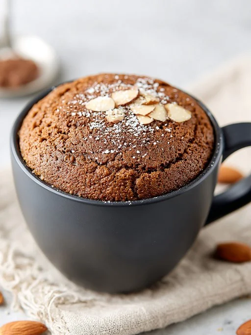 Almond-Mocha Spice Mug Cake Recipe