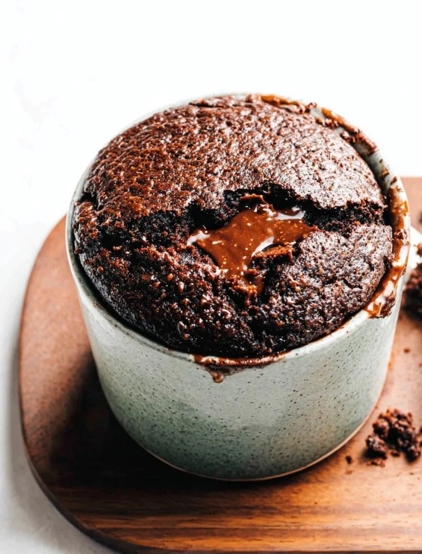 Rich Cocoa-Almond Mug Cake Recipe