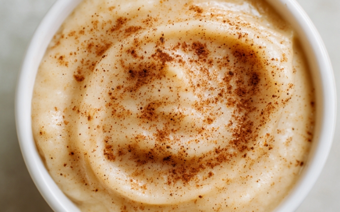Warm Unsweetened Applesauce & Cinnamon