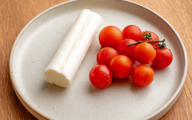 String Cheese & Cherry Tomatoes
