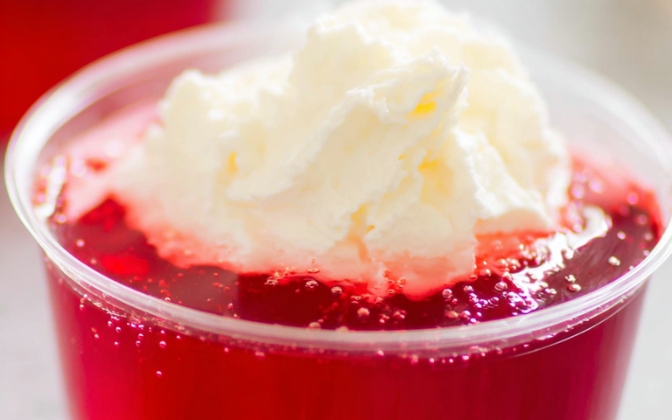 Sugar-Free Jello with Real Cream