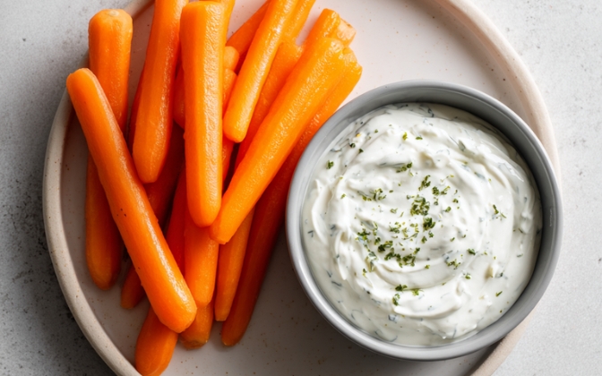 Baby Carrots & Ranch Dip