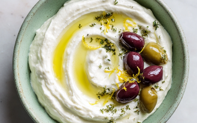 Mediterranean-Style Ricotta Bowl