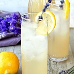 Elegant Sparkling Keto Lavender Lemonade for Sunny Days Sparkling Lavender Keto Lemonade (No Added Sugar)